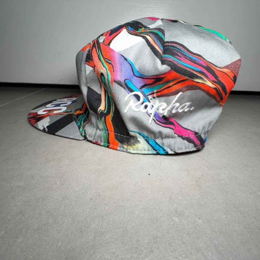 Rapha Cycling‎ Cap  RCC Braulio Amado Multicolor Cotton Limited Edition Artist